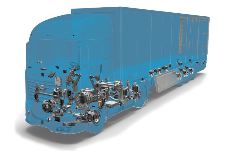 ZF Friedrichshafen 在传动系统和底盘技术提供创新解决方案