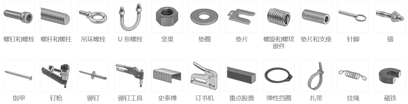 McMaster-Carr紧固件在工业中应用
